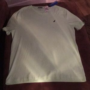 Nautica Lime Green Short Sleeve Active Strength XL